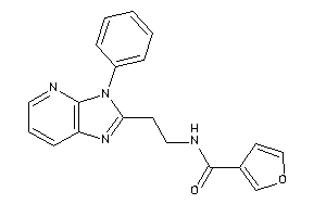 N-[2-(3-phenylimidazo[4,5-b]pyridin-2-yl)ethyl]-3-furamide