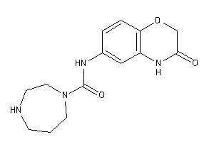 N-(3-keto-4H-1,4-benzoxazin-6-yl)-1,4-diazepane-1-carboxamide