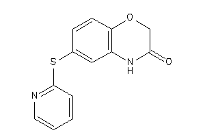 6-(2-pyridylthio)-4H-1,4-benzoxazin-3-one