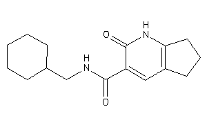 Image of N-(cyclohexylmethyl)-2-keto-1,5,6,7-tetrahydro-1-pyrindine-3-carboxamide