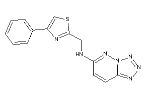 (4-phenylthiazol-2-yl)methyl-(tetrazolo[5,1-f]pyridazin-6-yl)amine