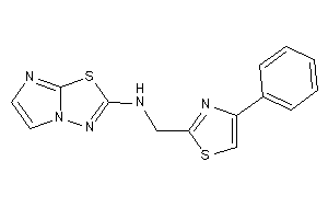 Imidazo[2,1-b][1,3,4]thiadiazol-2-yl-[(4-phenylthiazol-2-yl)methyl]amine