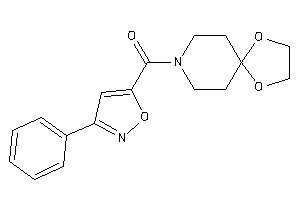 1,4-dioxa-8-azaspiro[4.5]decan-8-yl-(3-phenylisoxazol-5-yl)methanone