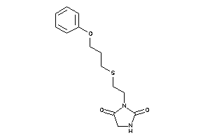 3-[2-(3-phenoxypropylthio)ethyl]hydantoin