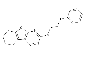 2-(2-phenoxyethylthio)-5,6,7,8-tetrahydrobenzothiopheno[2,3-d]pyrimidine