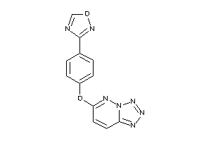 3-[4-(tetrazolo[5,1-f]pyridazin-6-yloxy)phenyl]-1,2,4-oxadiazole