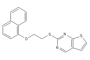 2-[2-(1-naphthoxy)ethylthio]thieno[2,3-d]pyrimidine