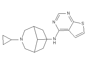 Image of (3-cyclopropyl-3-azabicyclo[3.3.1]nonan-9-yl)-thieno[2,3-d]pyrimidin-4-yl-amine