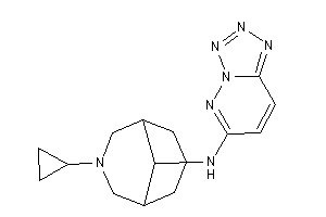 (3-cyclopropyl-3-azabicyclo[3.3.1]nonan-9-yl)-(tetrazolo[5,1-f]pyridazin-6-yl)amine