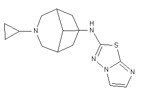 Image of (3-cyclopropyl-3-azabicyclo[3.3.1]nonan-9-yl)-imidazo[2,1-b][1,3,4]thiadiazol-2-yl-amine