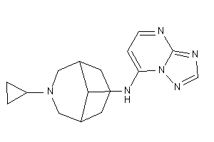 (3-cyclopropyl-3-azabicyclo[3.3.1]nonan-9-yl)-([1,2,4]triazolo[1,5-a]pyrimidin-7-yl)amine