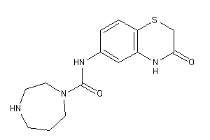 N-(3-keto-4H-1,4-benzothiazin-6-yl)-1,4-diazepane-1-carboxamide