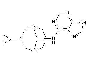 Image of (3-cyclopropyl-3-azabicyclo[3.3.1]nonan-9-yl)-(9H-purin-6-yl)amine