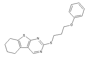 2-(3-phenoxypropylthio)-5,6,7,8-tetrahydrobenzothiopheno[2,3-d]pyrimidine