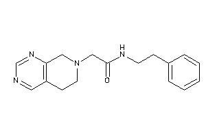 2-(6,8-dihydro-5H-pyrido[3,4-d]pyrimidin-7-yl)-N-phenethyl-acetamide