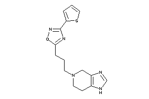 5-[3-(1,4,6,7-tetrahydroimidazo[4,5-c]pyridin-5-yl)propyl]-3-(2-thienyl)-1,2,4-oxadiazole