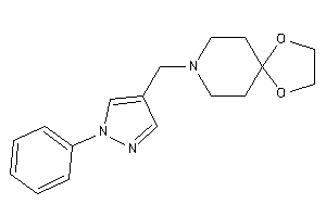 8-[(1-phenylpyrazol-4-yl)methyl]-1,4-dioxa-8-azaspiro[4.5]decane