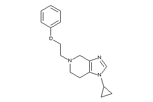 1-cyclopropyl-5-(2-phenoxyethyl)-6,7-dihydro-4H-imidazo[4,5-c]pyridine