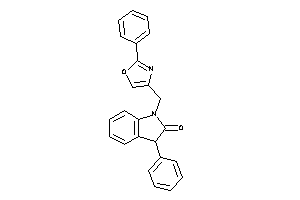 3-phenyl-1-[(2-phenyloxazol-4-yl)methyl]oxindole