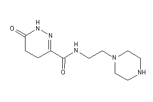 6-keto-N-(2-piperazinoethyl)-4,5-dihydro-1H-pyridazine-3-carboxamide