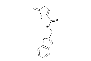 N-(benzofuran-2-ylmethyl)-5-keto-1,4-dihydro-1,2,4-triazole-3-carboxamide