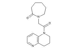 Image of 1-[2-(3,4-dihydro-2H-1,5-naphthyridin-1-yl)-2-keto-ethyl]azepan-2-one