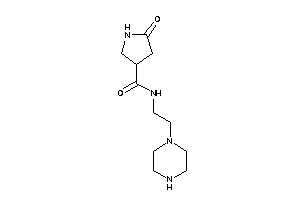 5-keto-N-(2-piperazinoethyl)pyrrolidine-3-carboxamide