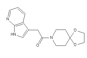 1-(1,4-dioxa-8-azaspiro[4.5]decan-8-yl)-2-(1H-pyrrolo[2,3-b]pyridin-3-yl)ethanone