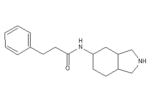 N-(2,3,3a,4,5,6,7,7a-octahydro-1H-isoindol-5-yl)-3-phenyl-propionamide