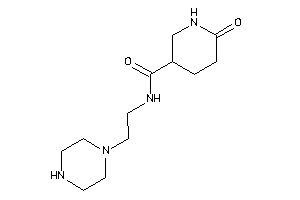 6-keto-N-(2-piperazinoethyl)nipecotamide