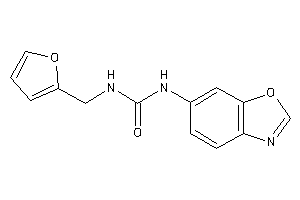 1-(1,3-benzoxazol-6-yl)-3-(2-furfuryl)urea