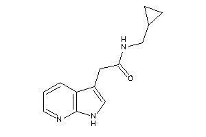 N-(cyclopropylmethyl)-2-(1H-pyrrolo[2,3-b]pyridin-3-yl)acetamide