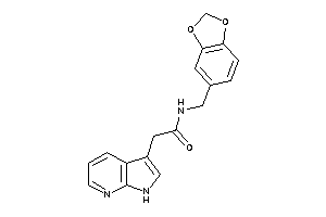 Image of N-piperonyl-2-(1H-pyrrolo[2,3-b]pyridin-3-yl)acetamide