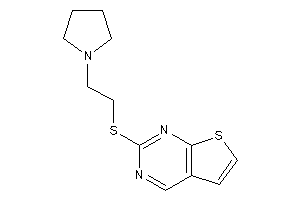 2-(2-pyrrolidinoethylthio)thieno[2,3-d]pyrimidine