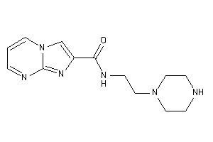 Image of N-(2-piperazinoethyl)imidazo[1,2-a]pyrimidine-2-carboxamide