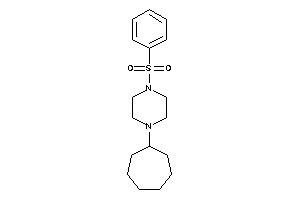 1-besyl-4-cycloheptyl-piperazine