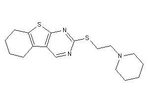 2-(2-piperidinoethylthio)-5,6,7,8-tetrahydrobenzothiopheno[2,3-d]pyrimidine