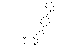 1-(4-phenylpiperazino)-2-(2H-pyrrolo[2,3-b]pyridin-3-yl)ethanone