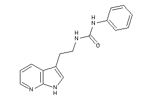1-phenyl-3-[2-(1H-pyrrolo[2,3-b]pyridin-3-yl)ethyl]urea
