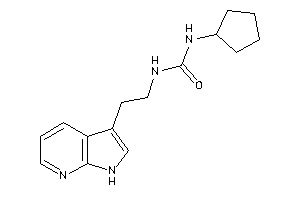 1-cyclopentyl-3-[2-(1H-pyrrolo[2,3-b]pyridin-3-yl)ethyl]urea