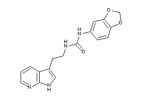 1-(1,3-benzodioxol-5-yl)-3-[2-(1H-pyrrolo[2,3-b]pyridin-3-yl)ethyl]urea