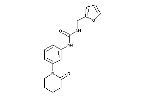 1-(2-furfuryl)-3-[3-(2-ketopiperidino)phenyl]urea