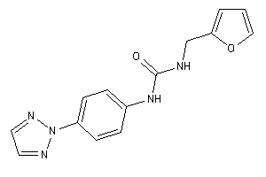 1-(2-furfuryl)-3-[4-(triazol-2-yl)phenyl]urea