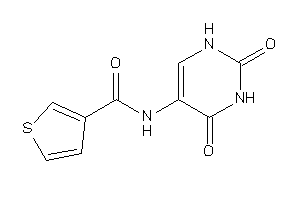 N-(2,4-diketo-1H-pyrimidin-5-yl)thiophene-3-carboxamide