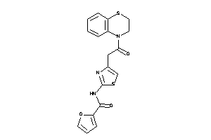 N-[4-[2-(2,3-dihydro-1,4-benzothiazin-4-yl)-2-keto-ethyl]thiazol-2-yl]-2-furamide