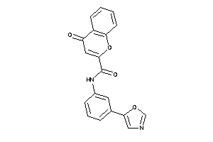 4-keto-N-(3-oxazol-5-ylphenyl)chromene-2-carboxamide