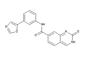 N-(3-oxazol-5-ylphenyl)-2-thioxo-3H-quinazoline-7-carboxamide