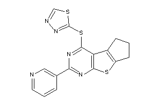 3-pyridyl-(1,3,4-thiadiazol-2-ylthio)BLAH