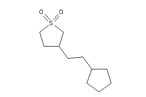 3-(2-cyclopentylethyl)sulfolane