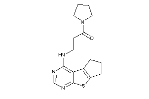 1-pyrrolidino-3-(BLAHylamino)propan-1-one